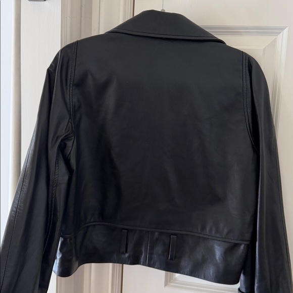 Nour Hammour Black Leather Jacket - Picture 10 of 10